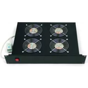 Unidade de ventilação horizontal Triton RAB-CH-X02-A1 19 polegadas 4 ventoinhas
