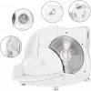 Cortador elétrico universal CLATRONIC AS 2958 — 230 V, branco, 230×310×280 mm