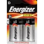 Pilha de uso único Energizer MAX D alcalina 1,5 V, tamanho D, 2 unid., cilíndrica, 139 g, 10 anos de validade