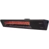 Aquecedor infravermelhos SUNRED PRO25W-SMART, montagem na parede triangular escuro, 2500 W, preto, IP55