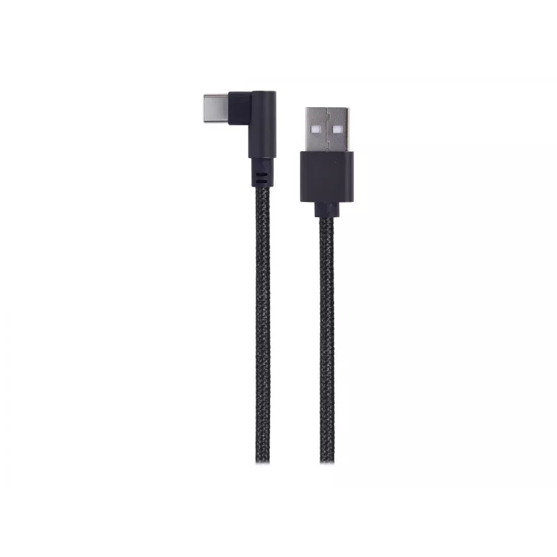 Cabo USB 2.0 para USB-C em ângulo / CC-USB2-AMCML-0,2M GEMBIRD