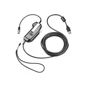 HP Poly SHS 2355-11 USB-PTT monaural sem serial TAA