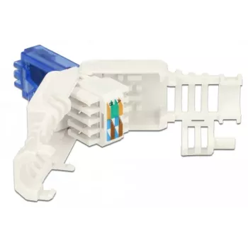 Ficha RJ-45 DeLOCK 86417 azul branco