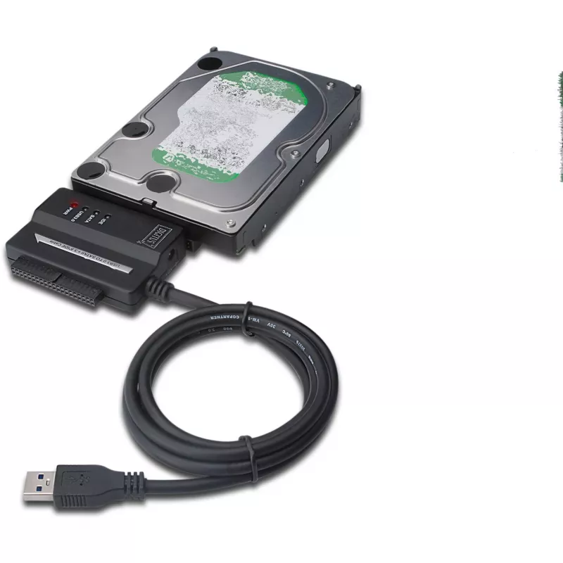 DIGITUS DA-70325 - Controlador de armazenamento - 6,4 cm, 8,9 cm (2.5, 3.5) - ATA / SATA 3Gb/s - 300MBps - USB3.0 (DA-70325)