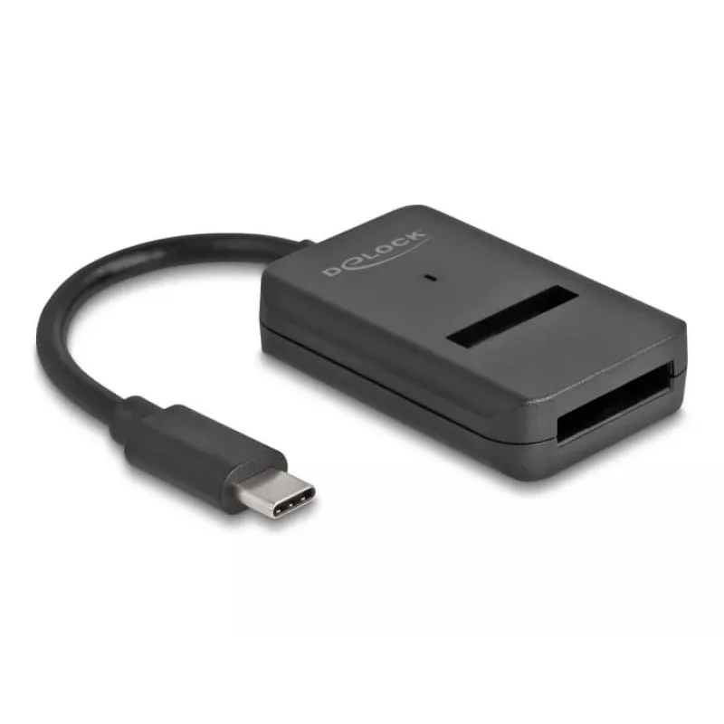 Conversor combo DeLOCK para M.2 NVMe PCIe SATA SSD USB Type-C 10 Gbit/s