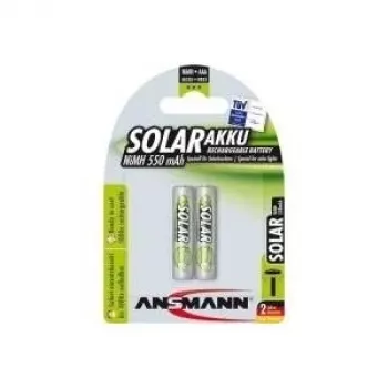 Bateria recarregável Ansmann 1311-0001 AAA níquel-metal-hidreto NiMH