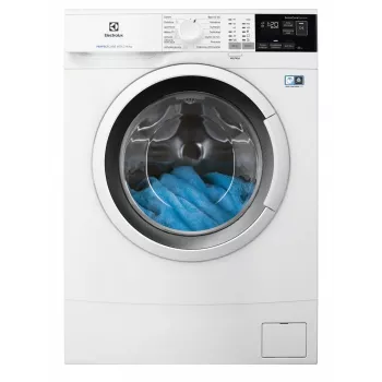 Máquina de lavar de carga frontal Electrolux EW6SN406WP — 6 kg, 1000 rpm, 595x843x378 mm, branca