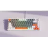 Savio ASTRAL WHITE JADE 3 COLOURS Teclado Gaming USB QWERTY US International
