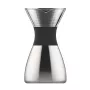 Cafeteira Asobu PourOver Cold Brew preta, prateada