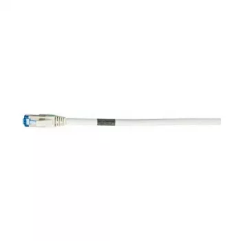 Cabo de rede RJ45 - CAT6A 500MHz - 1,5m - branco - S-STP(S/FTP) - TPE/LSZH(Superflex) - AWG26 - Synerg