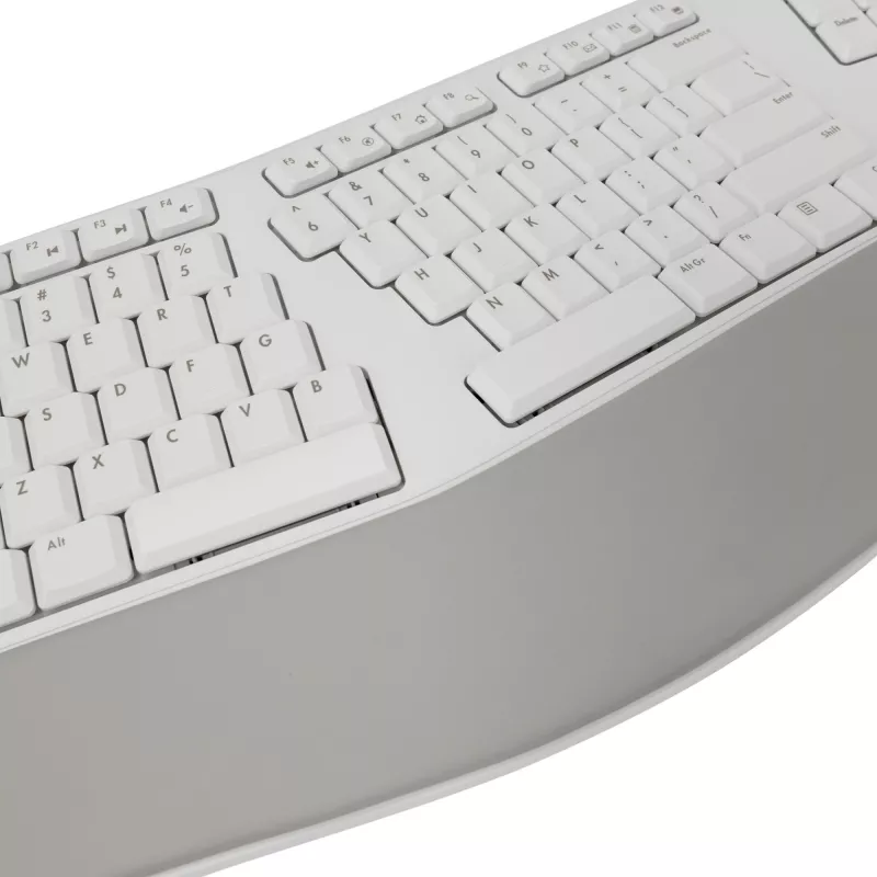 Teclado sem fios SBOX WK-905 US — bege, ligação USB sem fios, layout US