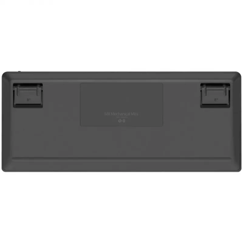 Logitech MX Mechanical Mini 920-010782 teclado sem fios retroiluminado, interruptores com clique, RF sem fios + Bluetooth LE, QWERTY US International, grafite