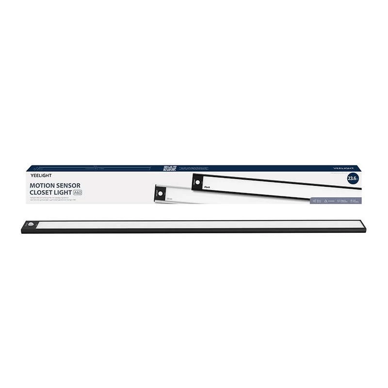 Luz de armário com sensor de movimento Yeelight Closet Light YLCG006-b LED 60 cm 2700K (preto)