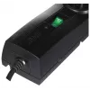 EVER Classic T/LZ09-CLA030/0000 protetor contra sobretensões, 5 tomadas, 3 m, 250 V, proteção para crianças, LED, preto