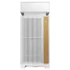 Caixa de PC de secretária DeepCool CL6600 WH — branca, suporta fontes de alimentação ATX/PS2/SFX/SFX-L, 140 mm à frente, 120/140 mm no topo/traseira, unidades de 2,5 polegadas e 3,5 polegadas