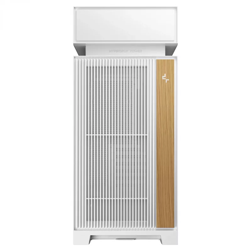 Caixa de PC de secretária DeepCool CL6600 WH — branca, suporta fontes de alimentação ATX/PS2/SFX/SFX-L, 140 mm à frente, 120/140 mm no topo/traseira, unidades de 2,5 polegadas e 3,5 polegadas