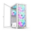 Caixa de PC Montech X3 GLASS Midi-Tower branca