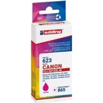 edding EDD-623 cartucho de tinta magenta compatível com Canon CLI-581XXL M