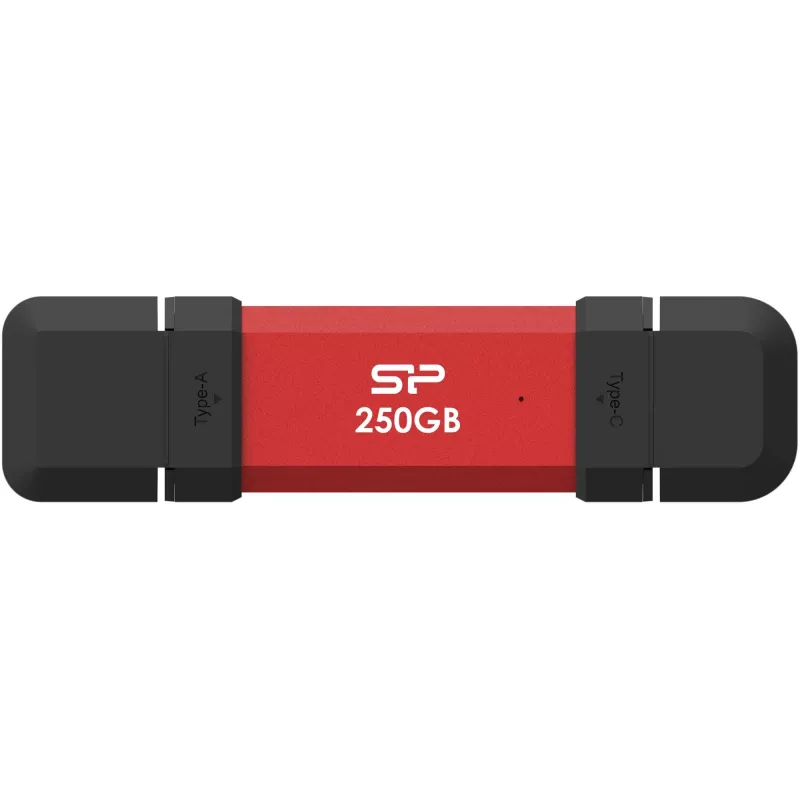 SSD portátil Silicon Power DS72 250GB, USB-C/USB-A 3.2 Gen 2