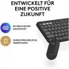 Logitech Pebble 2 Combo Teclado e rato sem fios QWERTZ alemão grafite