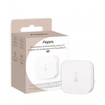 Aqara TH-S02D Sensor Branco Temp. & Humidade. HomeKit Alexa Google