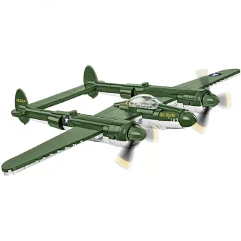 COBI Lockheed P-38 Lightning. Tipo de produto: blocos de construção, Idade mínima recomendada: 7 ano(s), Tema: forças armadas, Número de peças: 332 unid.