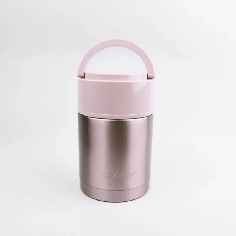 Garrafa térmica para alimentos Maestro MR-1636-80 800 ml, rosa