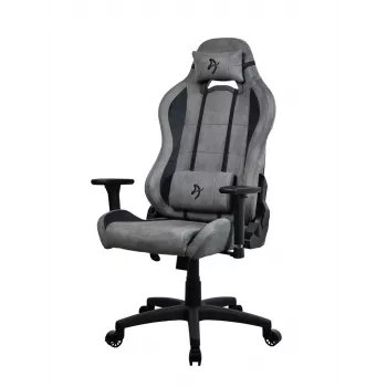 Cadeira gaming Arozzi Torretta SuperSoft antracite – design ergonómico, braços ajustáveis, encosto reclinável