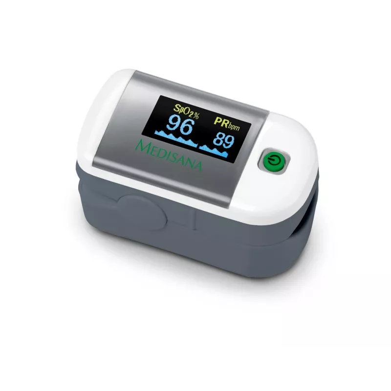 Medisana PM 100 Oxímetro de pulso, branco/prateado