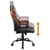 Cadeira gaming para PC Subsonic SA5573-D4 assento acolchoado preto laranja
