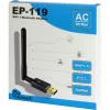 Adaptador USB Wi-Fi/Bluetooth INTER-TECH EP-119, Wi-Fi 5 (802.11ac) dual-band 600 Mbit/s