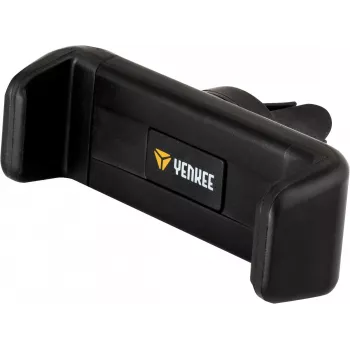 Suporte de telemóvel para automóvel YENKEE YSM 201BK — suporte para grelha de ventilação, ângulo ajustável, preto, adequado para telefones até 6,5 polegadas, 50–85 mm
