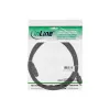 Cabo FireWire 400 para 800 InLine 34901 1 m macho/macho preto