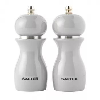 Moinhos de sal e pimenta Salter 7613 GYXR, cinzento brilhante