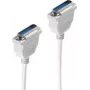 Cabo serial ShiverPeaks BS78020-7 cinzento 7 m DB-25