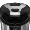 Panela de arroz GASTROBACK Rice Control Low Carb & Steam, 3 L, 450 W, preto/aço inoxidável