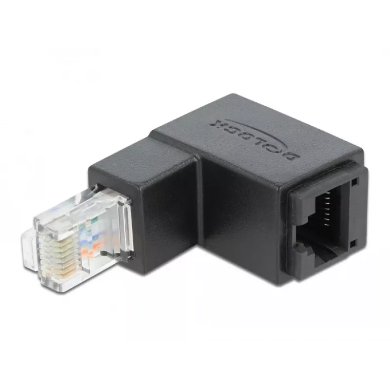 Adaptador RJ45 ficha inclinada para baixo DeLOCK 86423
