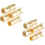 Ficha coaxial ShiverPeaks BS15-301114 4 unid.