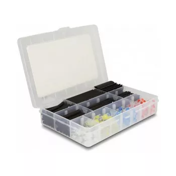Conjunto de tubos termorretráteis DeLOCK 308 unid. preto multicolor polioletina