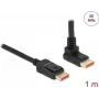 Cabo DisplayPort DeLOCK 87054 8K 60Hz 1m angular