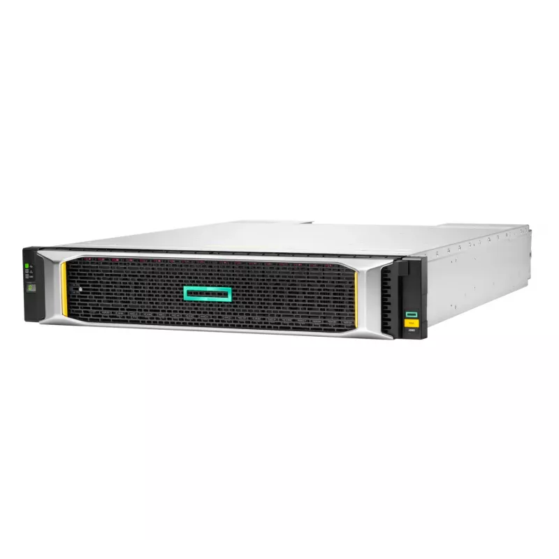 Conjunto de discos HPE MSA 2060 0 TB Rack 2U Prateado Preto HDD SSD