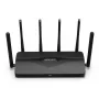 Router de mesa MERCUSYS MR47BE — Wi‑Fi 7 tri‑banda (2,4/5/6 GHz), 9300 Mbit/s, 3× RJ‑45, 2,5GbE, 6 antenas externas
