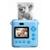 Denver KPC-1363BU Câmara de impressão instantânea para crianças Dino com impressora térmica, 20 MP, azul
