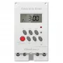 Temporizador eletrónico para calha DIN QOLTEC PC0629 — alimentação 24V, saída 16A