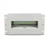 Delock 67319 Régua de disjuntores de 10" com cobertura e calha DIN, 3U, metal, cinzento