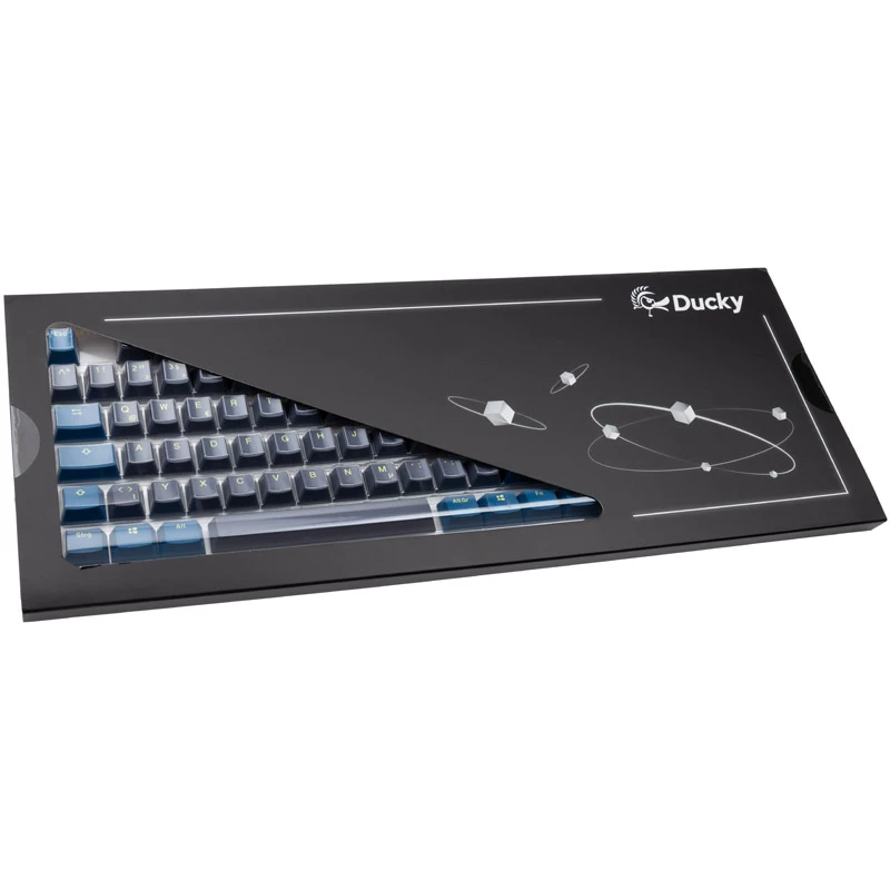 Conjunto de keycaps Ducky PBT Double-Shot Daybreak — layout DE