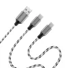 Cabo USB LogiLink CU0202 USB 2.0 1,2 m USB A USB C/Micro-USB A cinzento