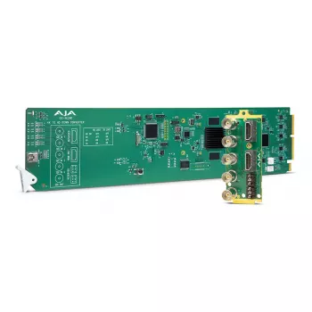 AJA OG-4K2HD - conversor descendente - verde - 4096 x 2160 píxeis - 480i,576i,720p,1080i,1080p,2160p - 0 - 40 °C - -40 - 60 °C (OG-4K2HD)