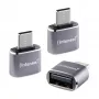 Intenso pack de 3 adaptadores USB USB-A -> USB-C C480C alumínio