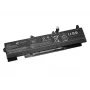 Bateria de substituição BTI L77991-005, 3 células, para HP 850 G7 / 855 G7 / 850 G8 / ZBook Firefly 15 G8, 11,55 V, 5850 mAh (68 Wh), preto